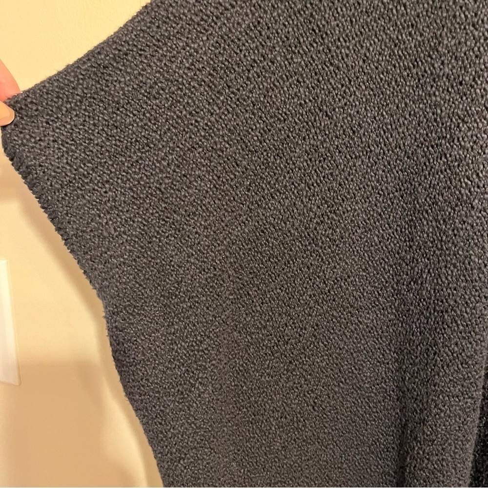 Aritzia Community Ionic Short-sleeve Cape In Navy Blue - Picture 6 of 7